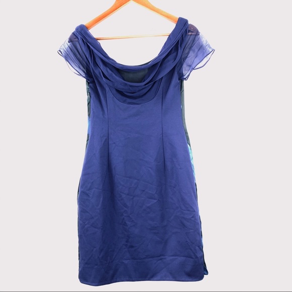 Elie Tahari Dresses & Skirts - Elie Tahari 2 Sheath Cocktail Dress Blue
